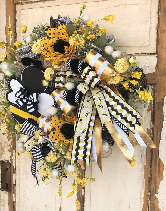 Bumble Bee Wreath