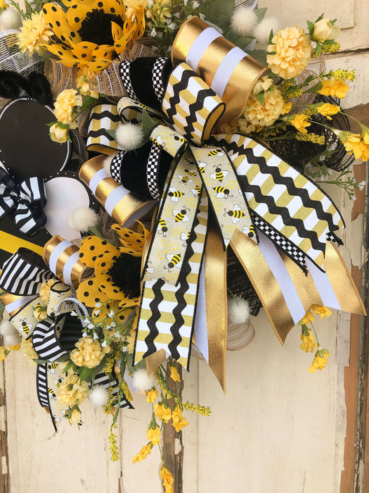 Bumble Bee Wreath